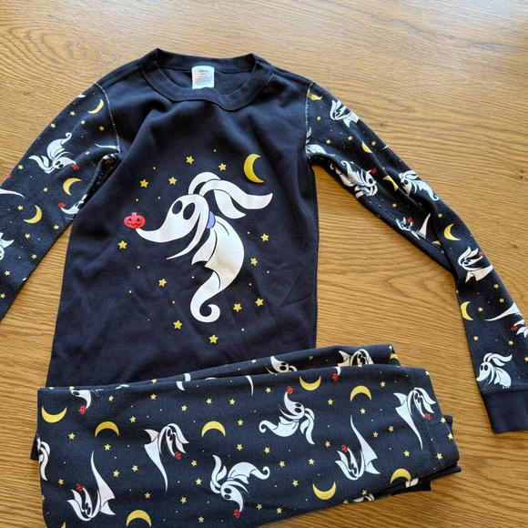 Hanna Andersson Other - Hanna Andersson Disney Nightmare Before Christmas Zero organic cotton pajama set